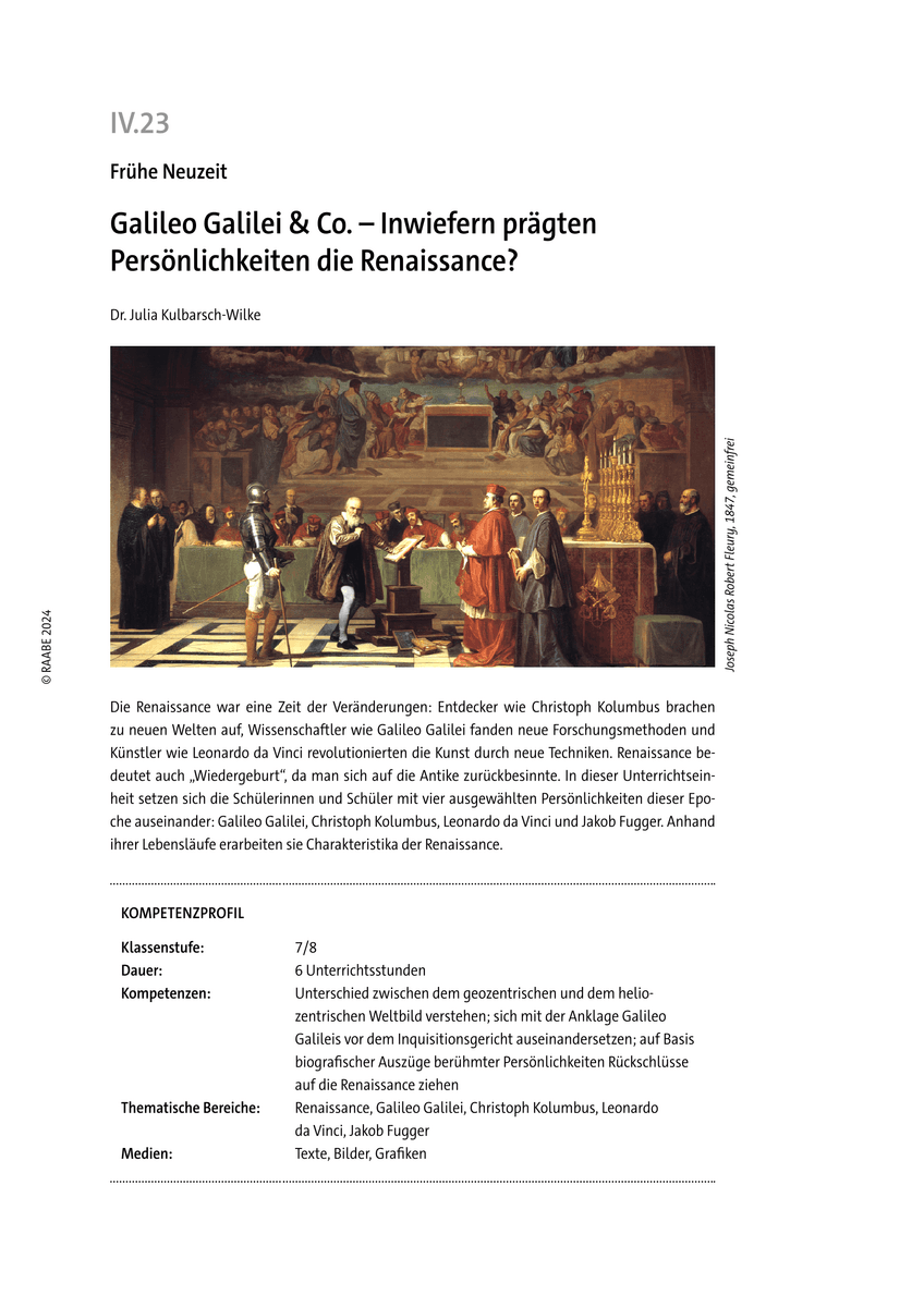 Galileo Galilei & Co.