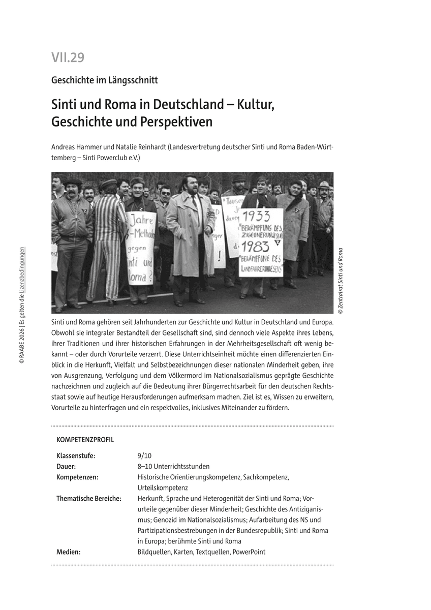 Sinti und Roma in Deutschland