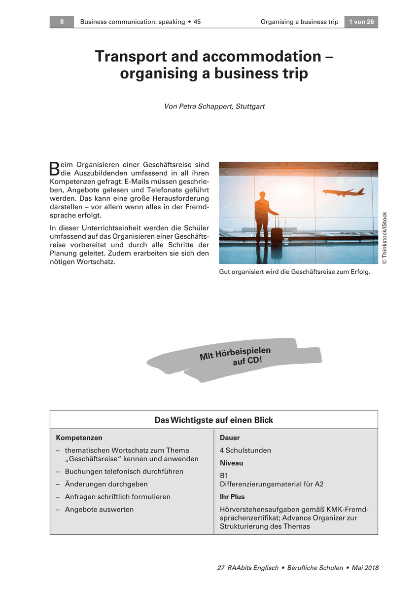 Transport and accommodation