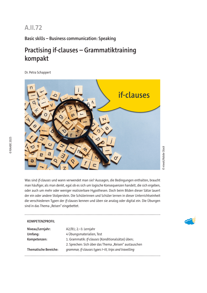 Practising if-clauses