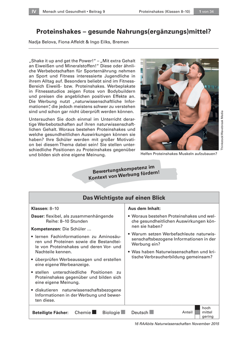 Proteinshakes