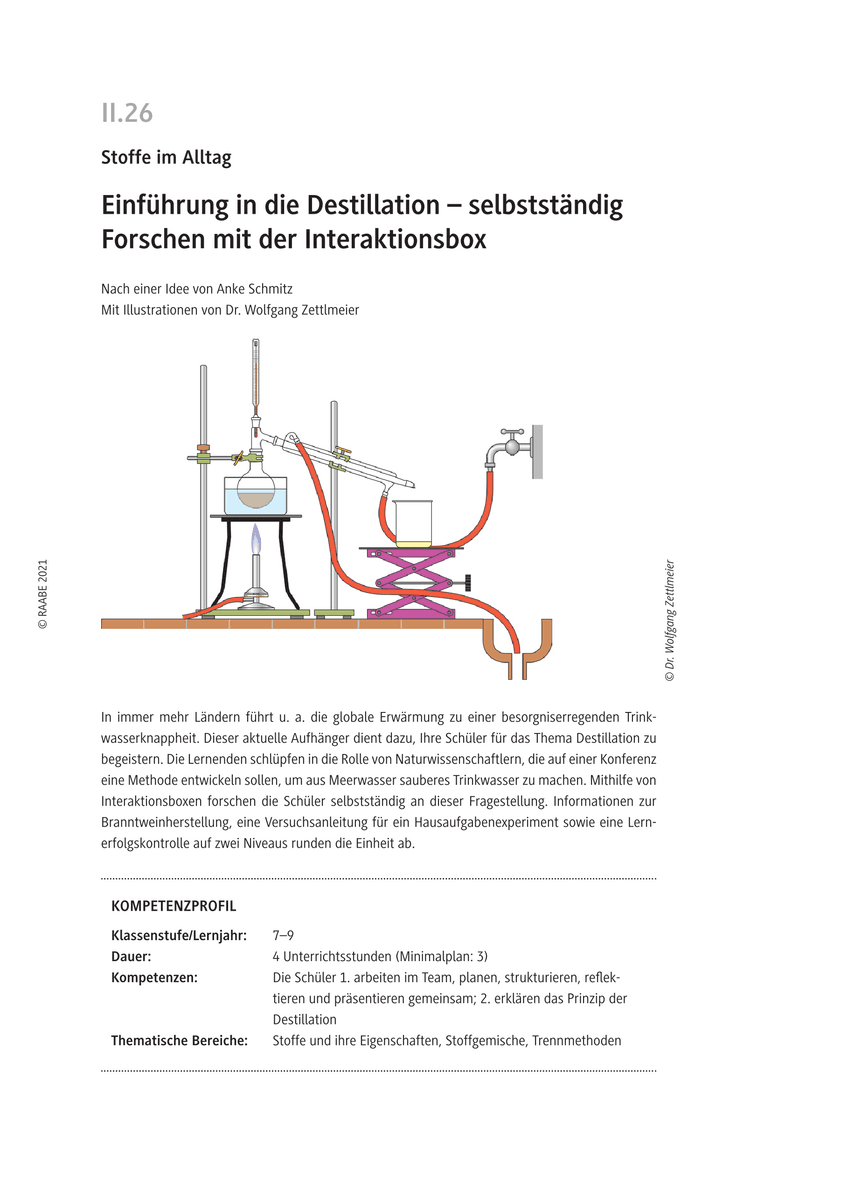 Einführung in die Destillation
