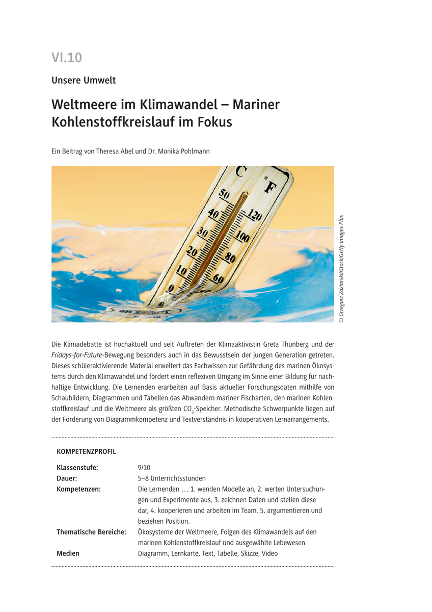 Weltmeere im Klimawandel