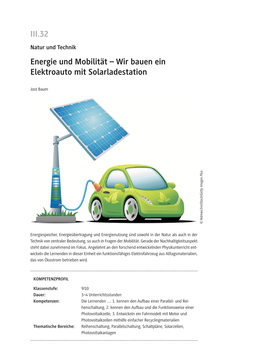 Energie und Mobilität