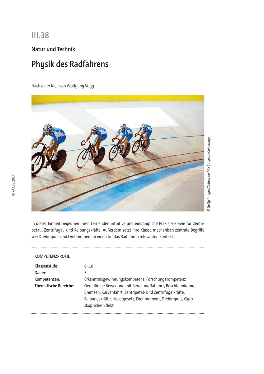 Physik des Radfahrens
