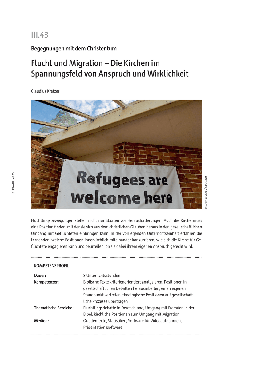 Flucht und Migration