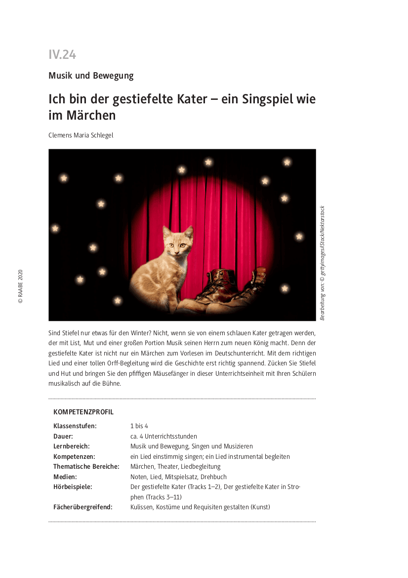 Ein Singspiel wie im Märchen