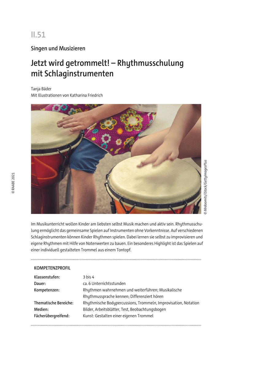 Jetzt wird getrommelt!