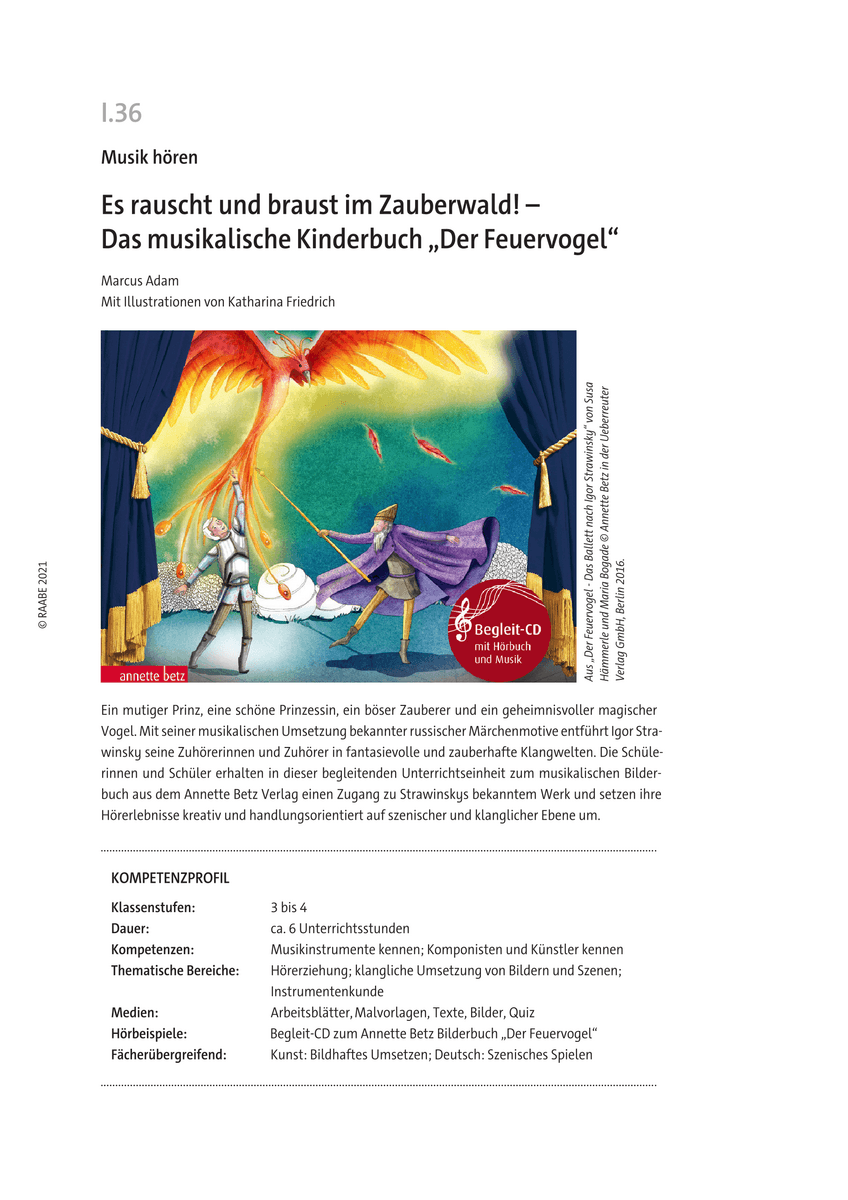 Es rauscht und braust im Zauberwald!