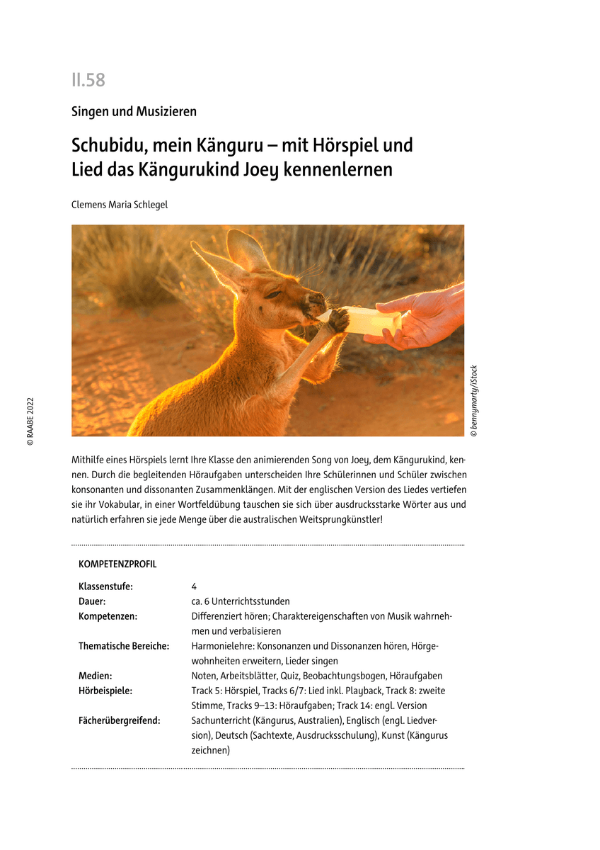 Schubidu, mein Känguru