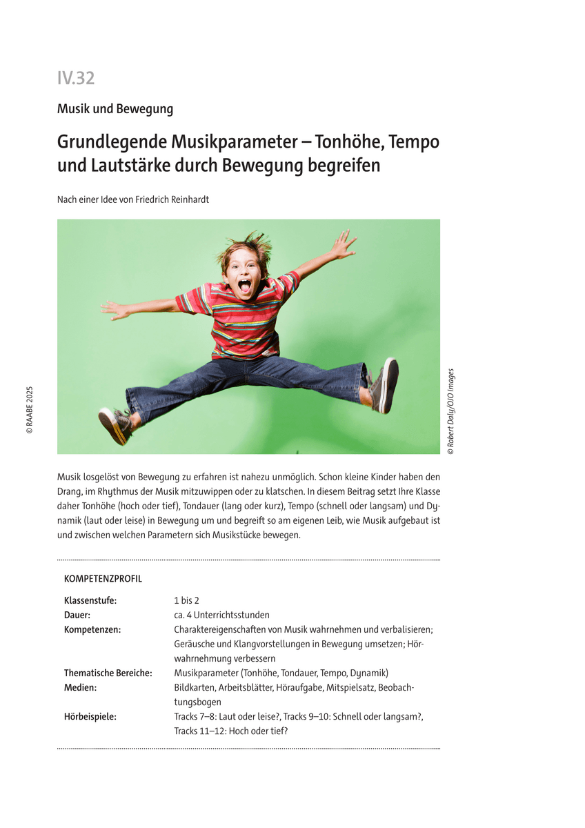 Grundlegende Musikparameter