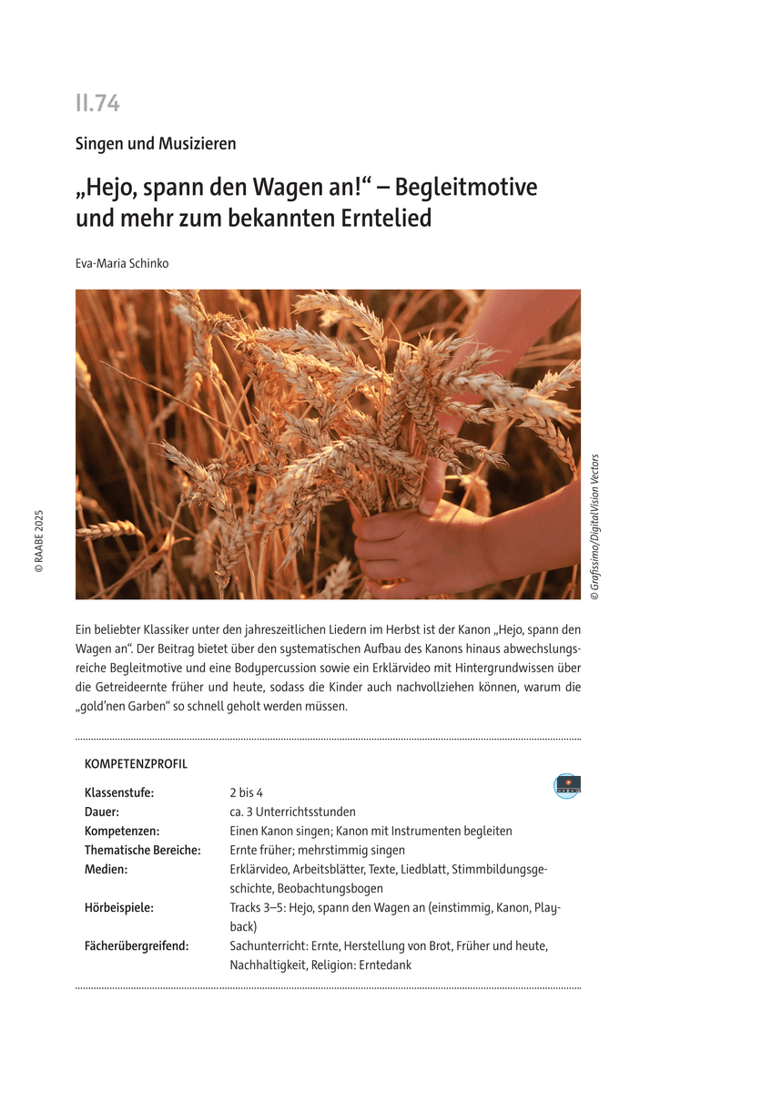 „Hejo, spann den Wagen an!“