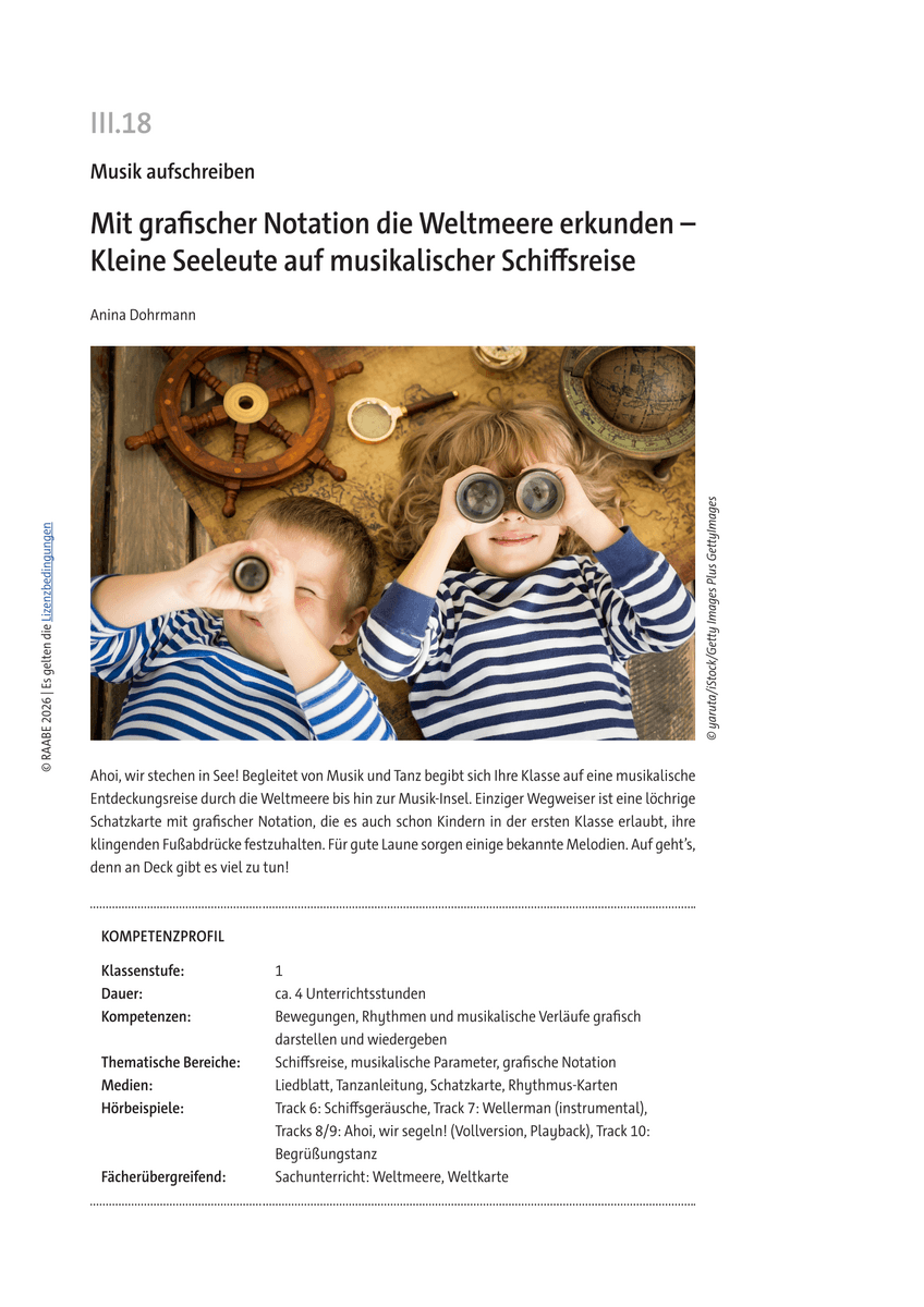 Mit grafischer Notation die Weltmeere erkunden