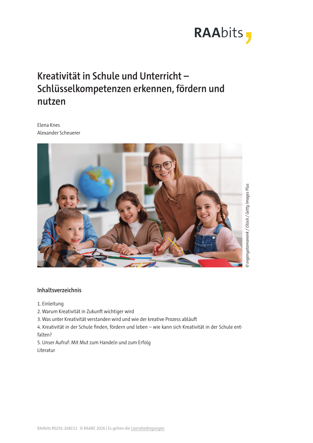 Kreativität in Schule und Unterricht