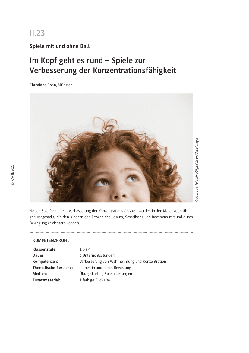 Spiele zur Verbesserung der Konzentration