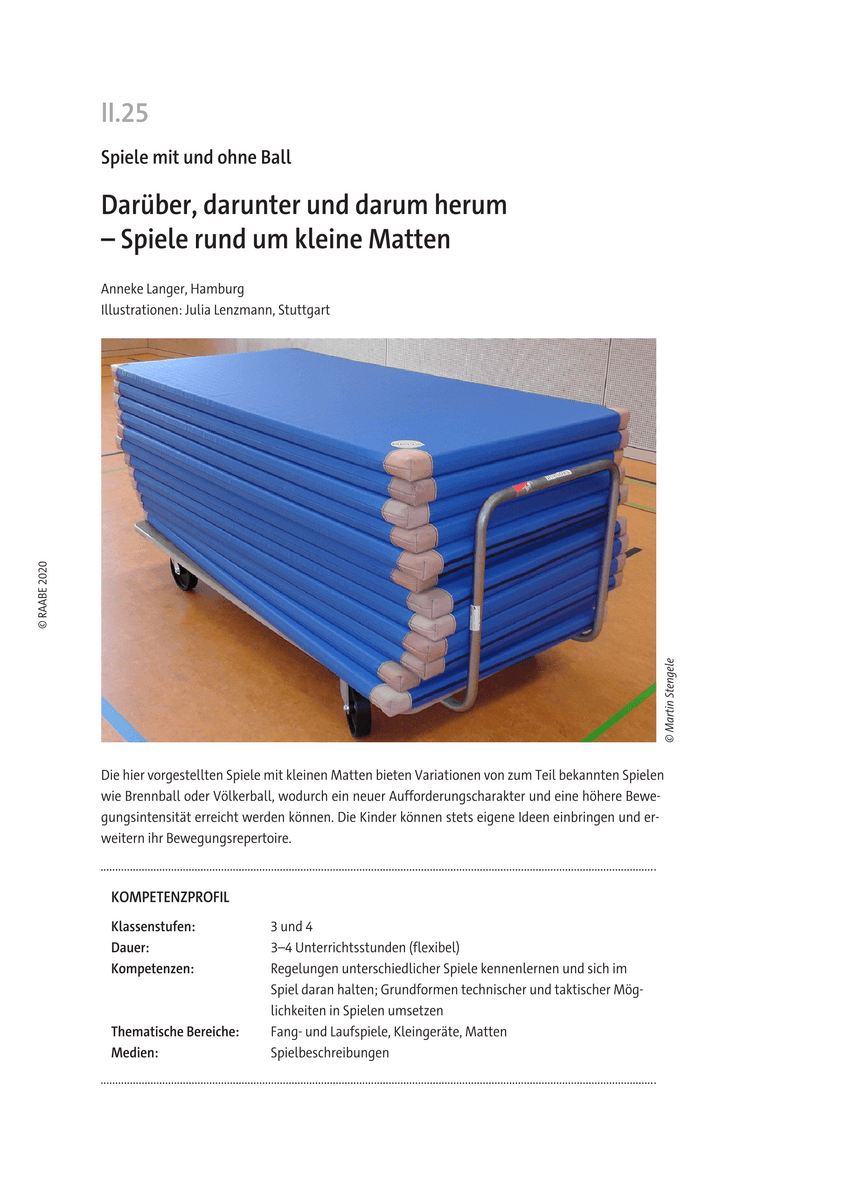 Darüber, darunter und darum herum