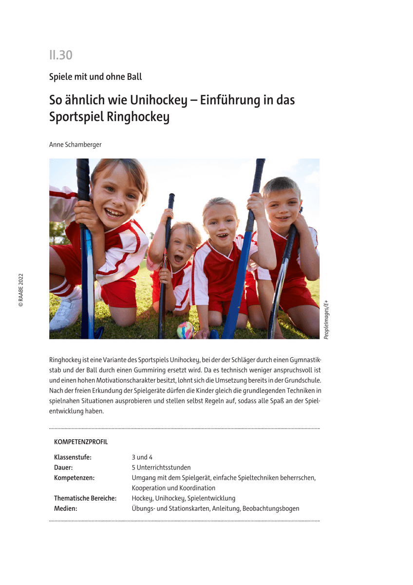 So ähnlich wie Unihockey