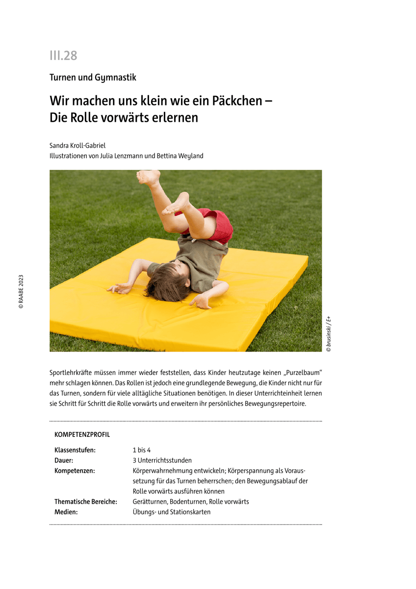 Wir machen uns klein wie ein Päckchen