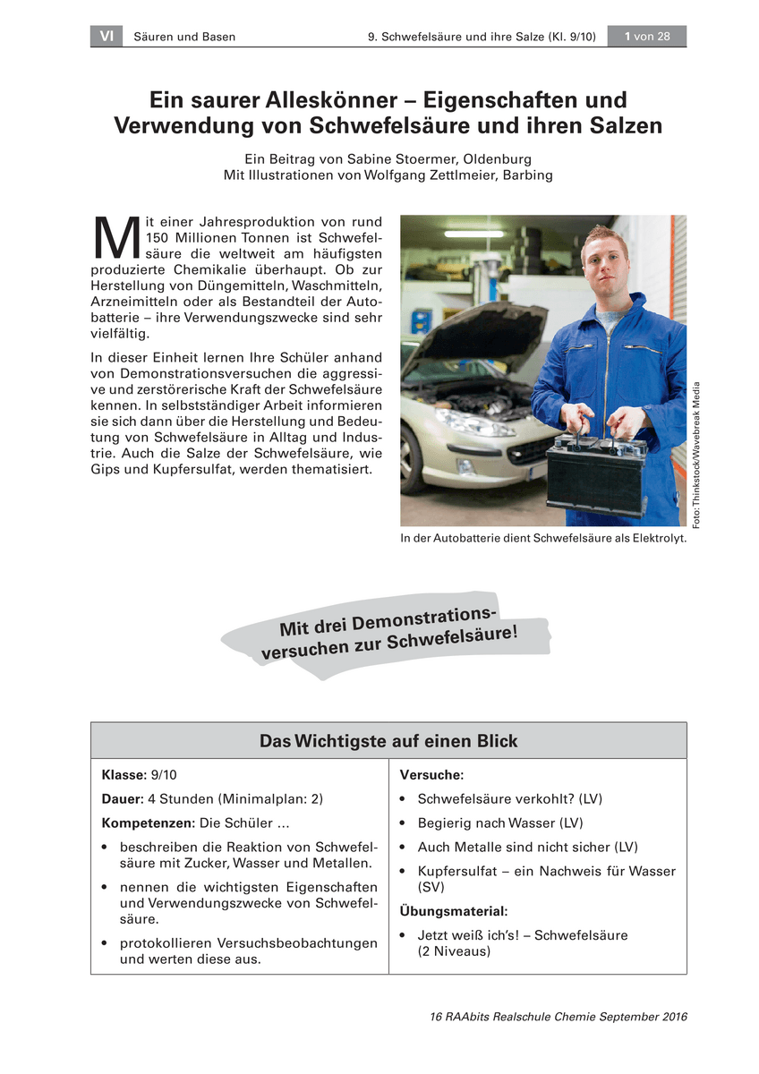 Ein saurer Alleskönner