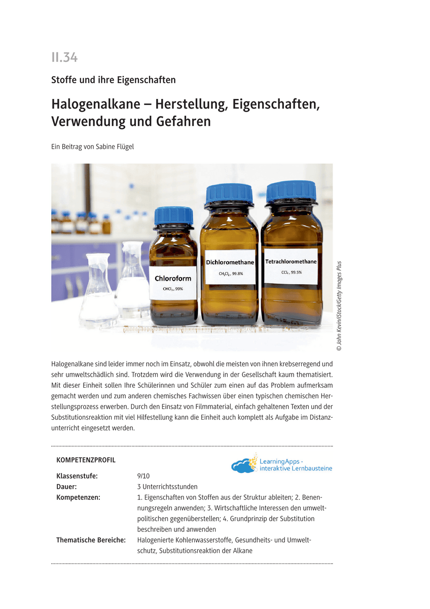 Halogenalkane