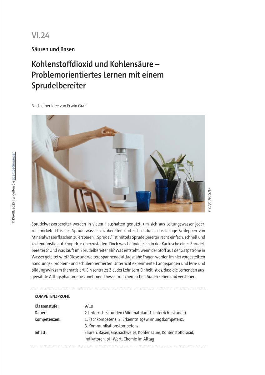 Kohlenstoffdioxid und Kohlensäure