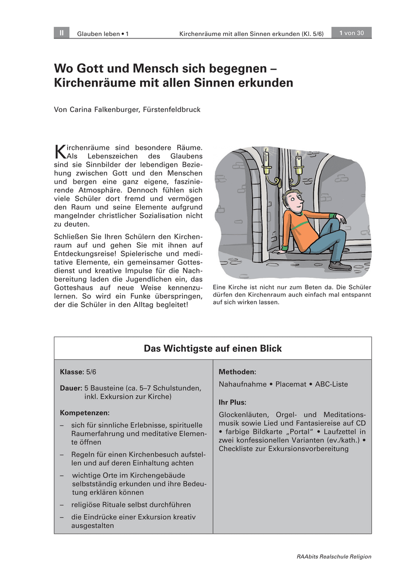 Wo Gott und Mensch sich begegnen
