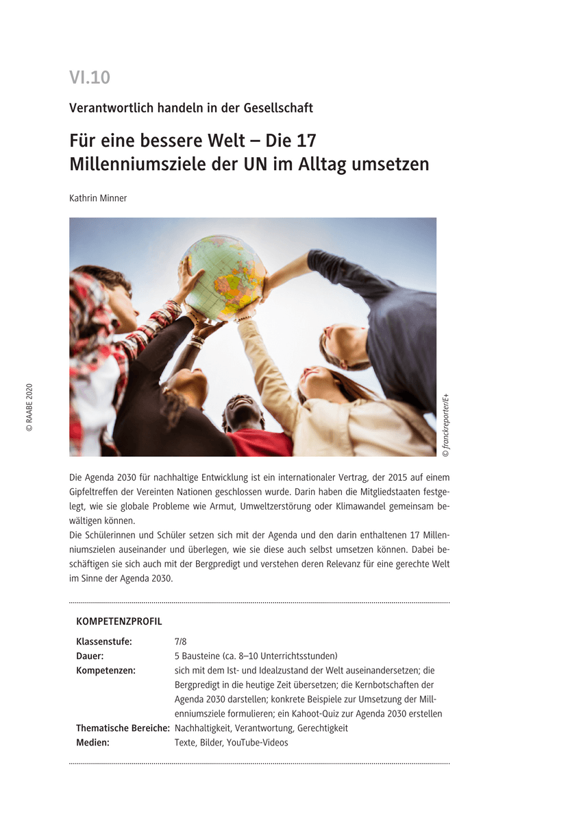 Für eine bessere Welt