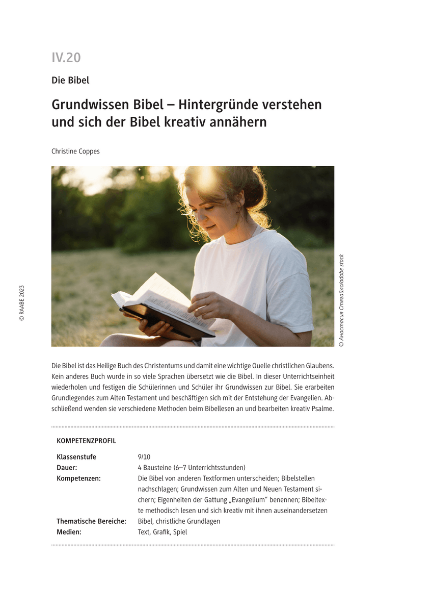 Grundwissen Bibel