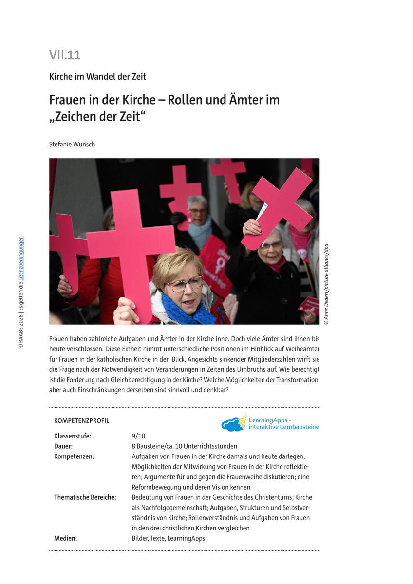 Frauen in der Kirche