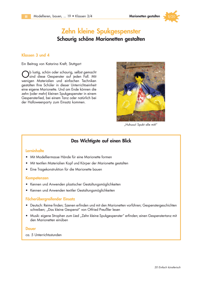 Zehn kleine Spukgespenster