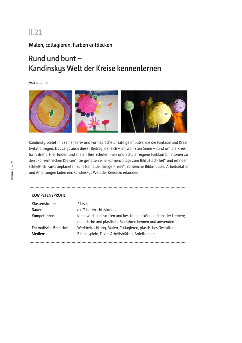 Rund und bunt