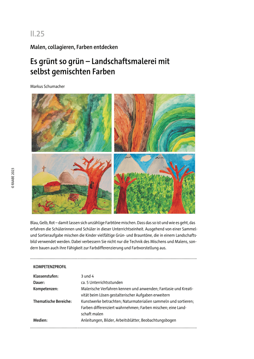 Es grünt so grün