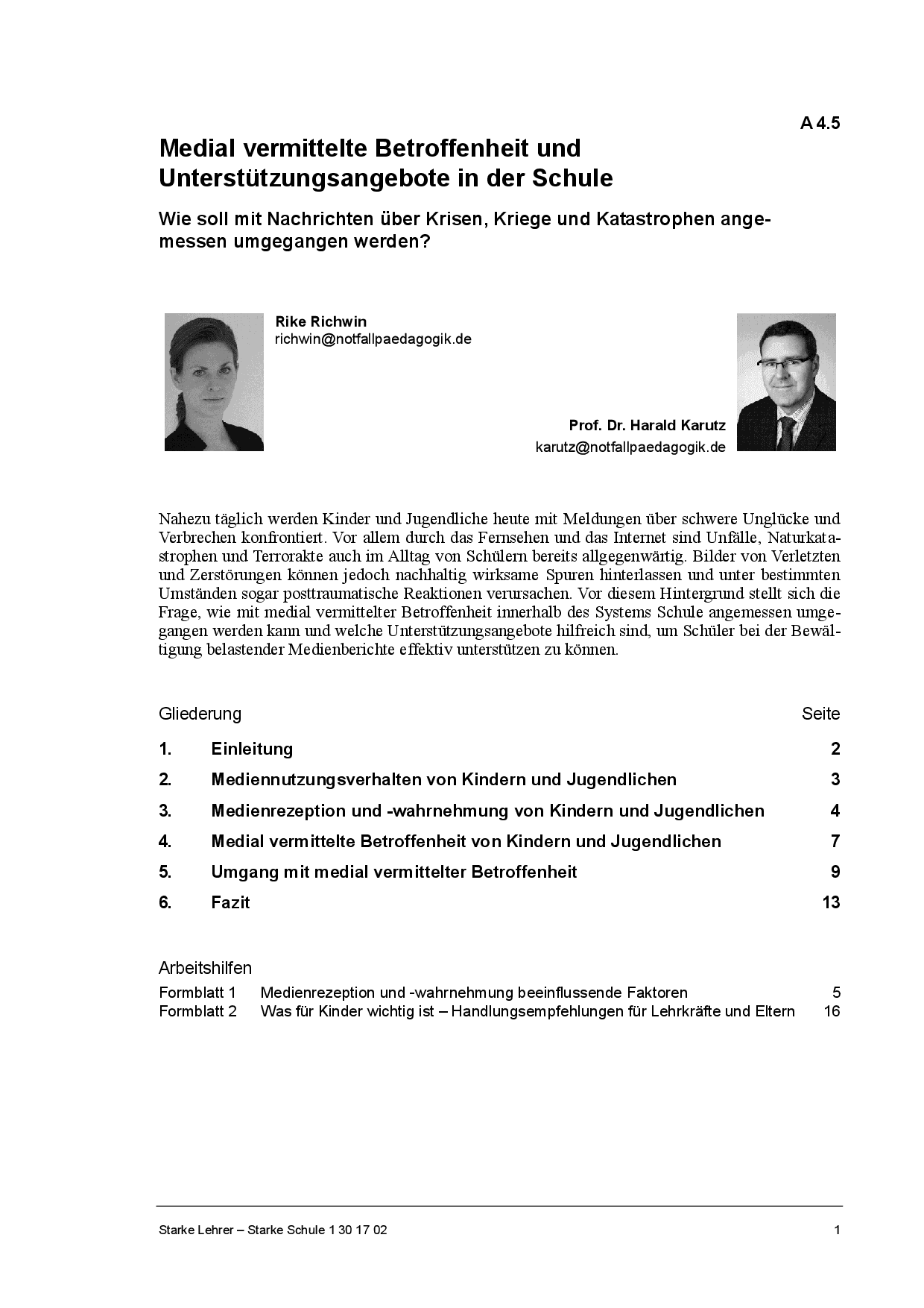 Über Krieg und Krisen sprechen