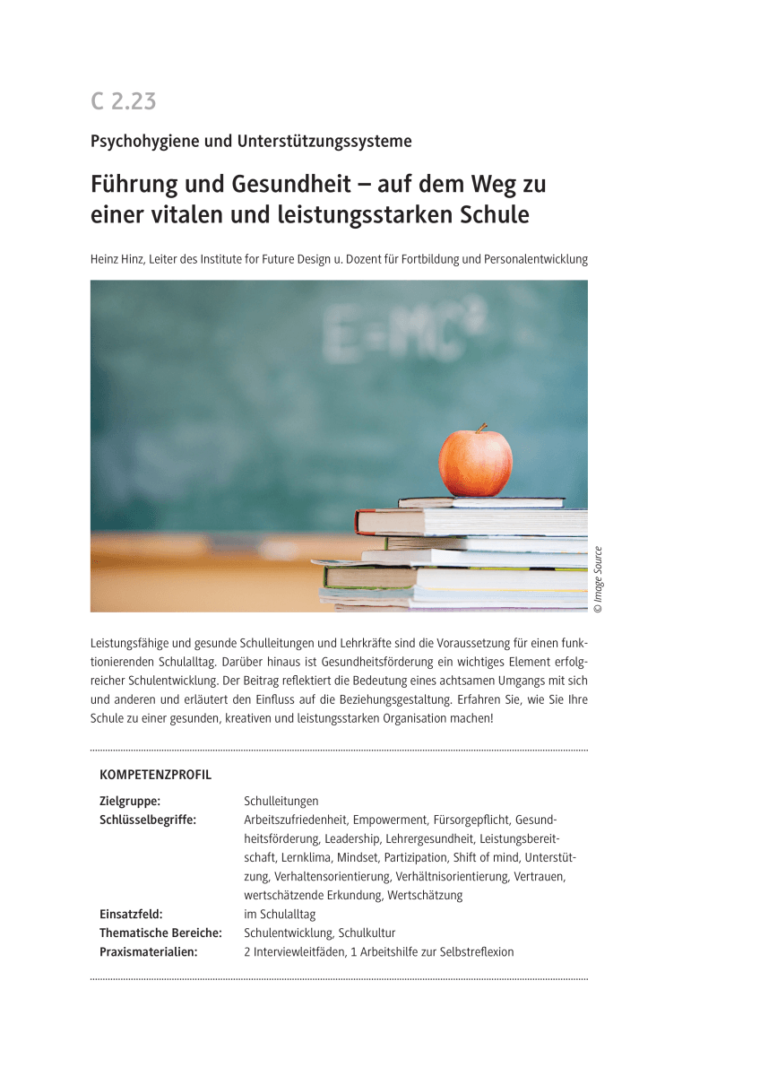 Führung und Gesundheit