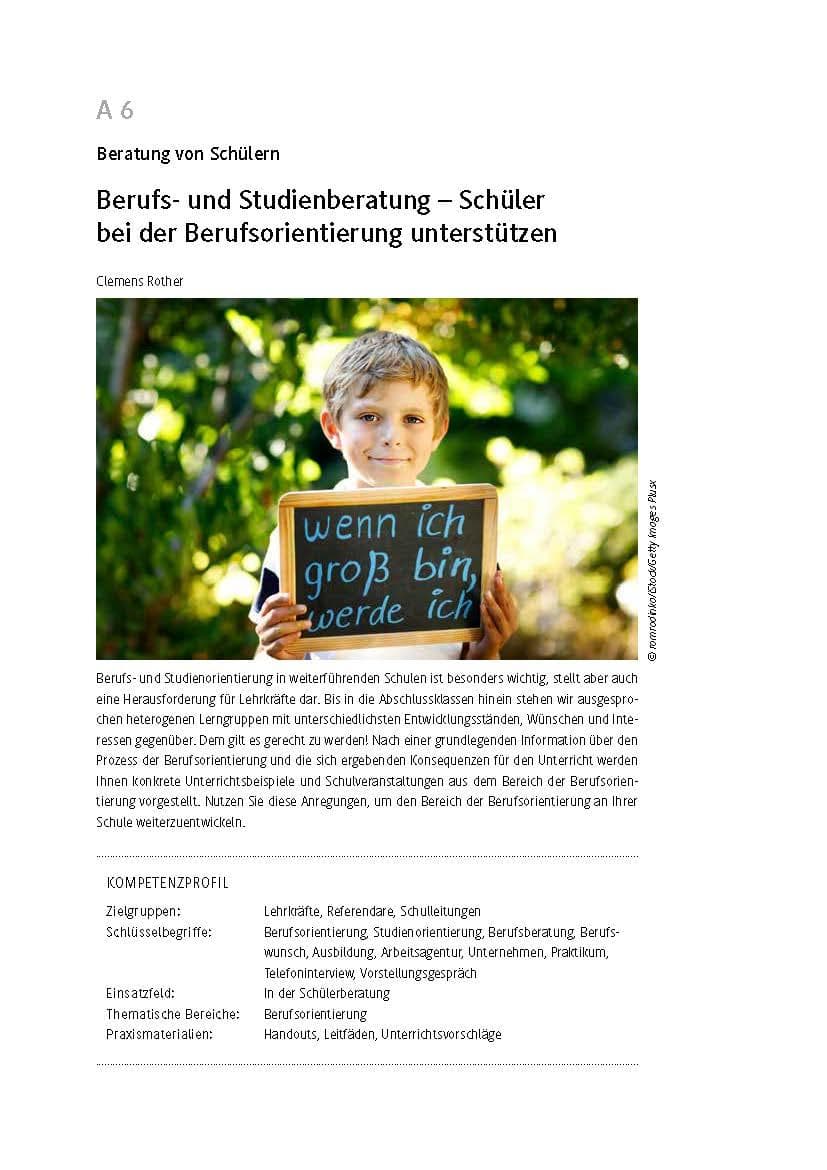 Berufs- und Studienberatung