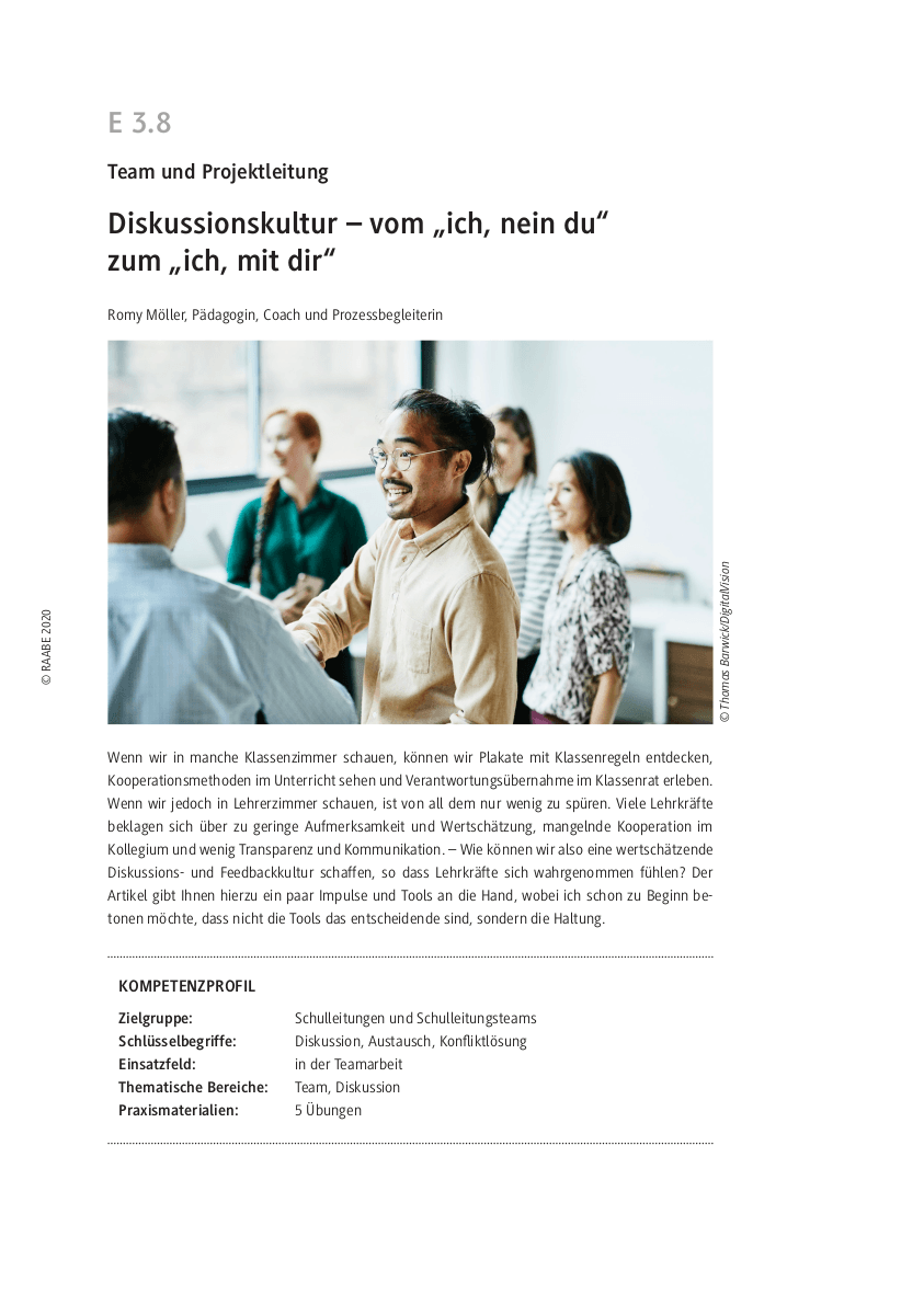 Diskussionskultur