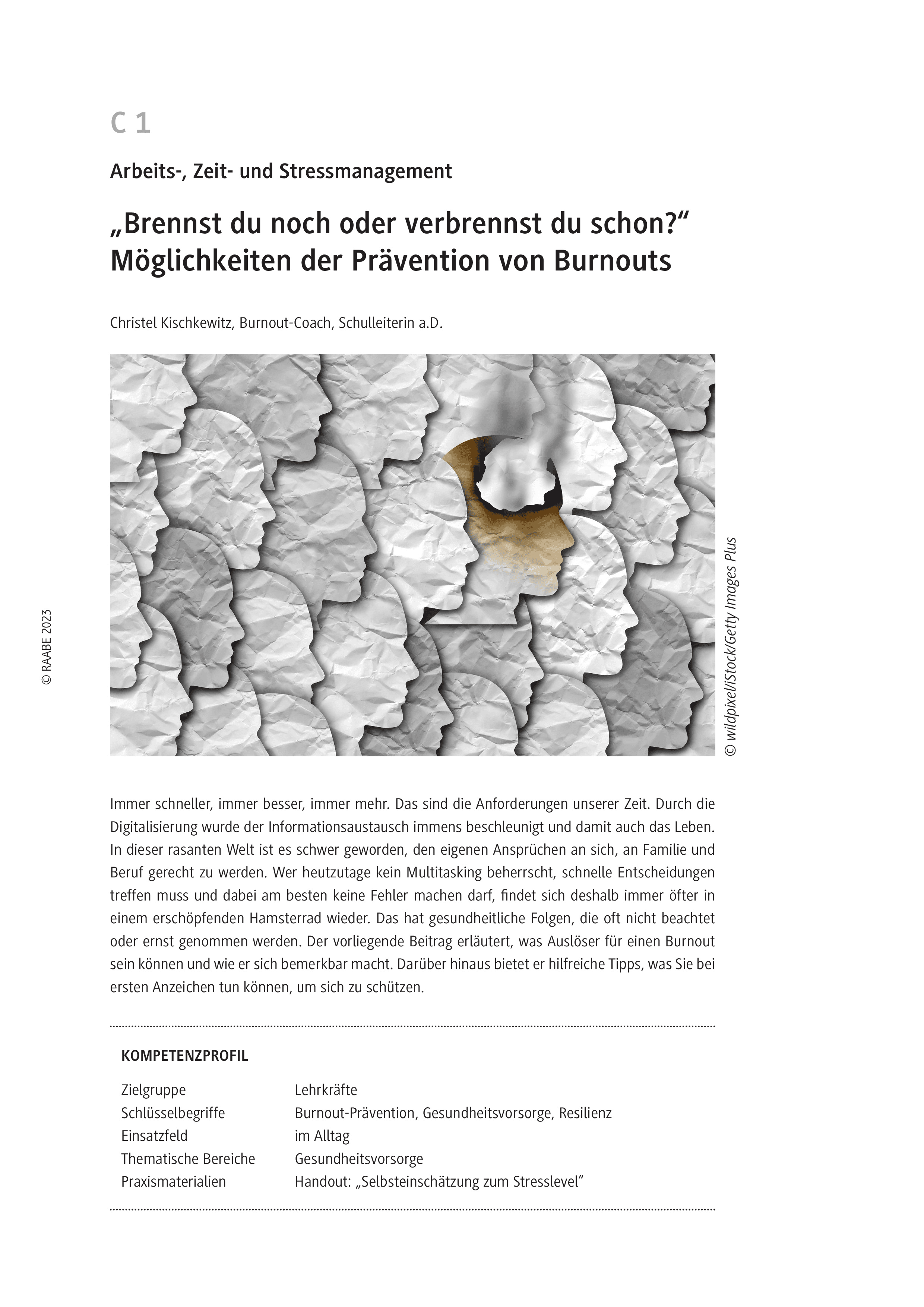 Brennst du noch oder verbrennst du schon?