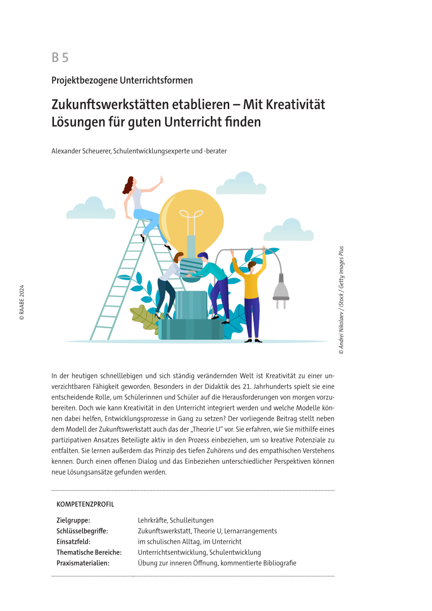 Zukunftswerkstätten etablieren