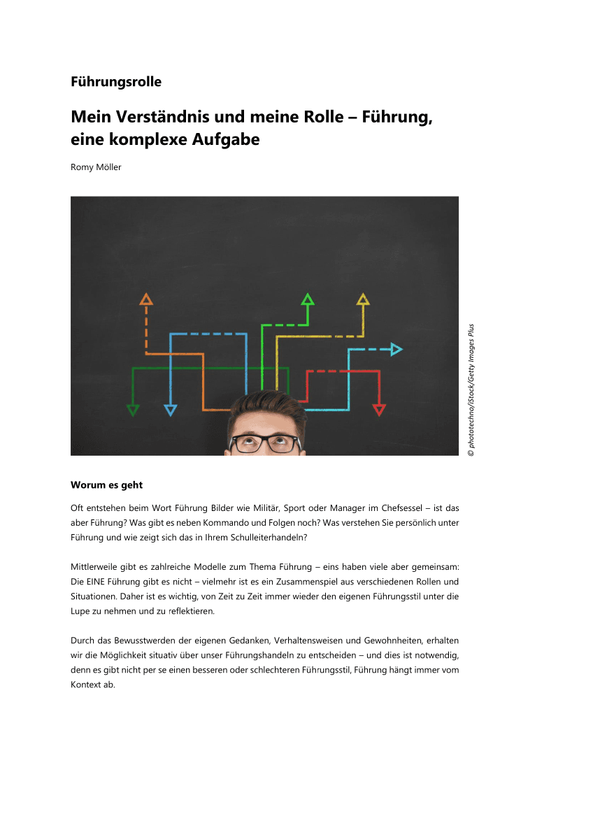 Mein Verständnis und meine Rolle