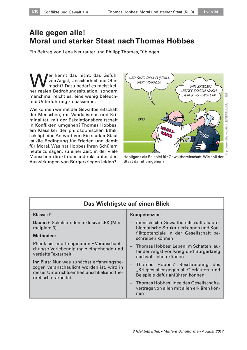 Alle gegen alle!