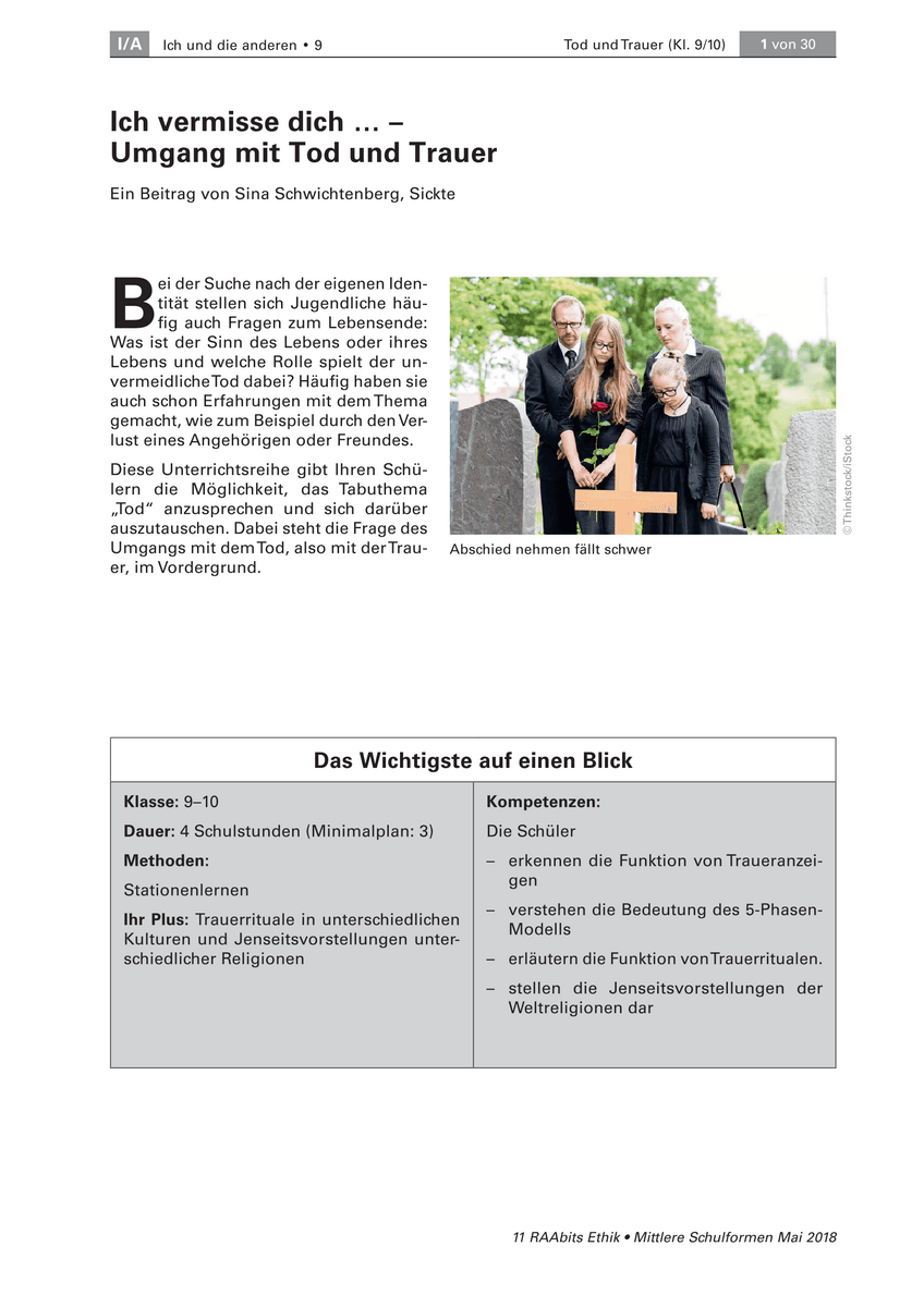 Ich vermisse dich …