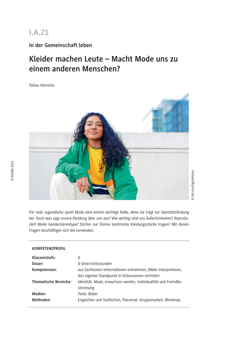 Kleider machen Leute