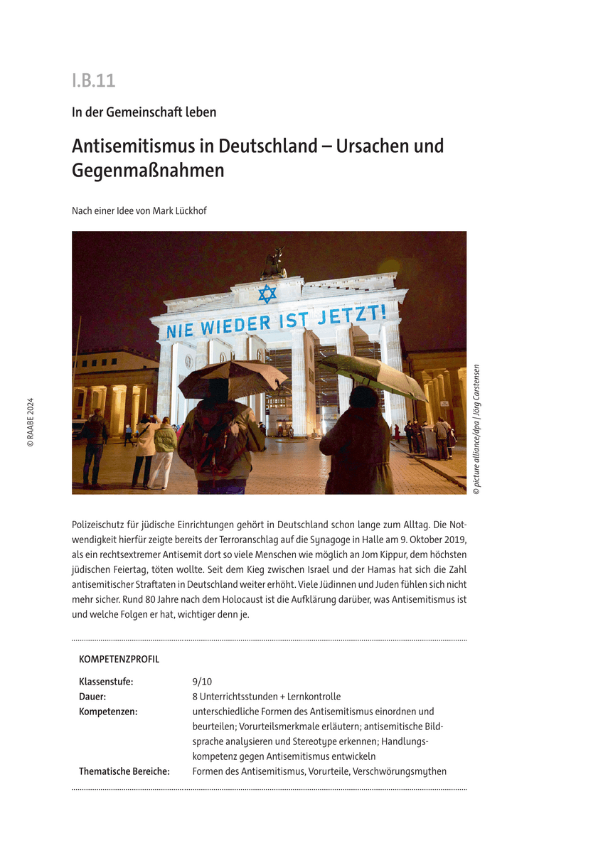 Antisemitismus in Deutschland