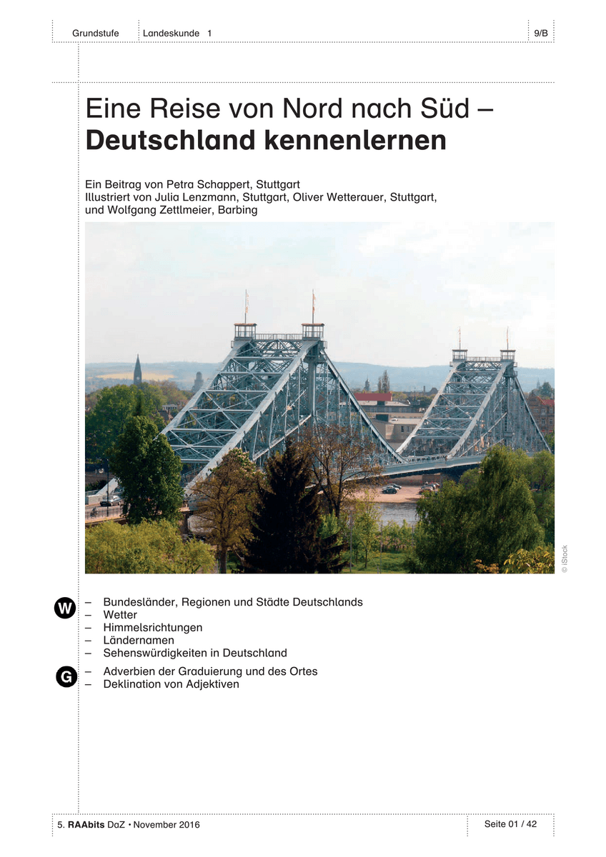 Eine Reise von Nord nach Süd