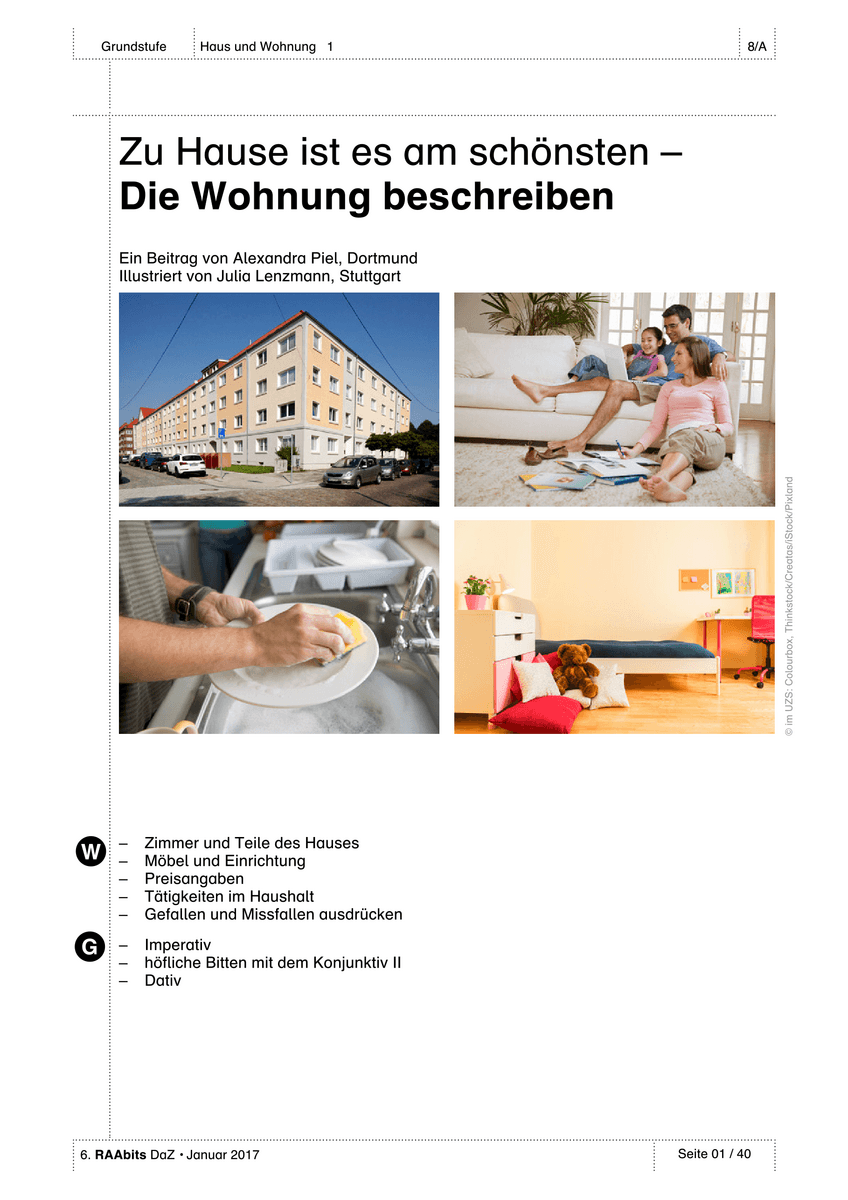 Zu Hause ist es am schönsten