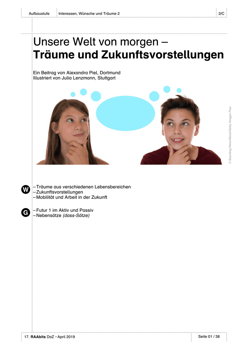 Unsere Welt von morgen