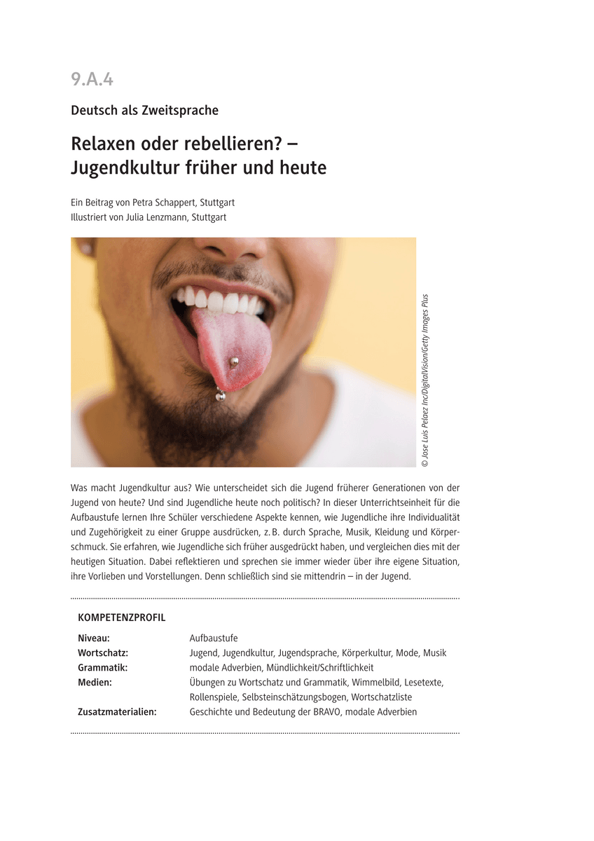 Relaxen oder rebellieren?