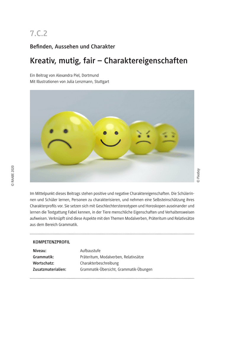 Kreativ, mutig, fair