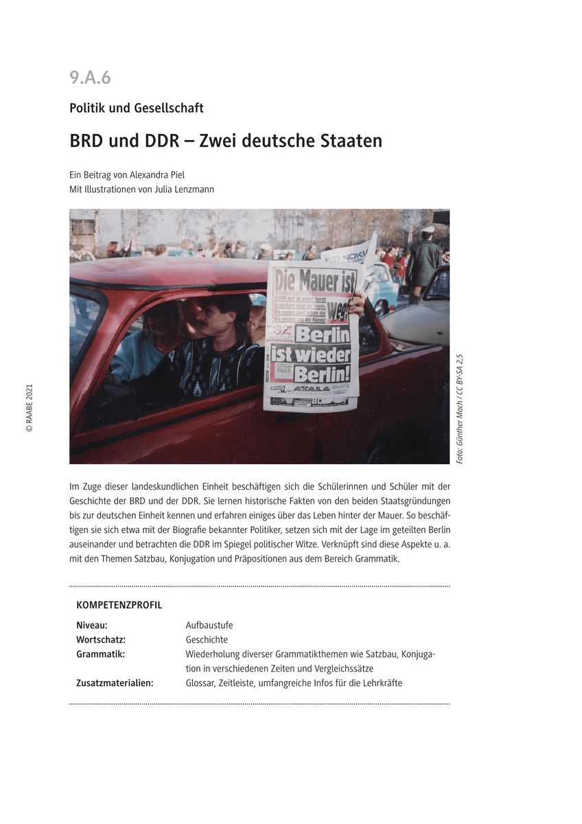 BRD und DDR