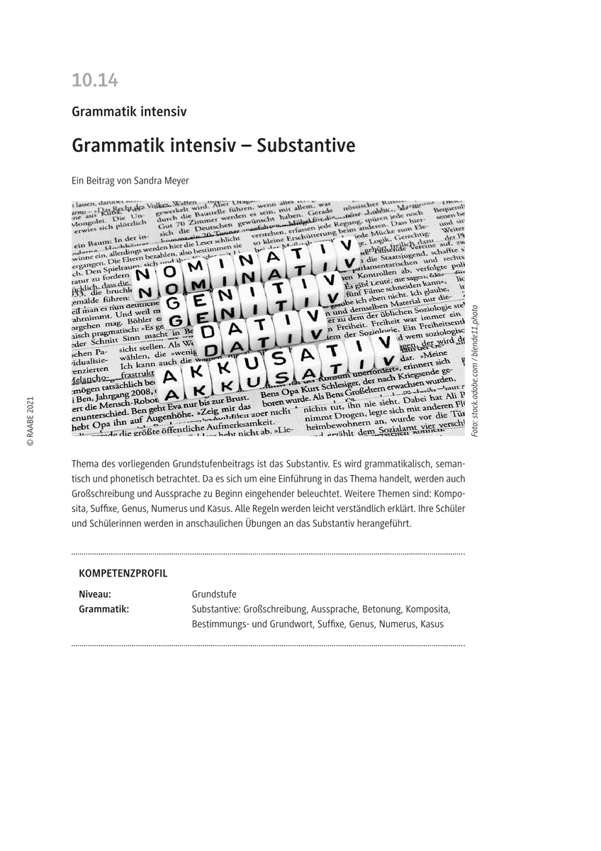 Substantive